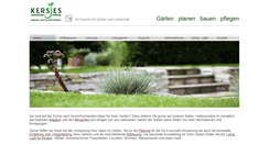 Desktop Screenshot of kersjes-galabau.de
